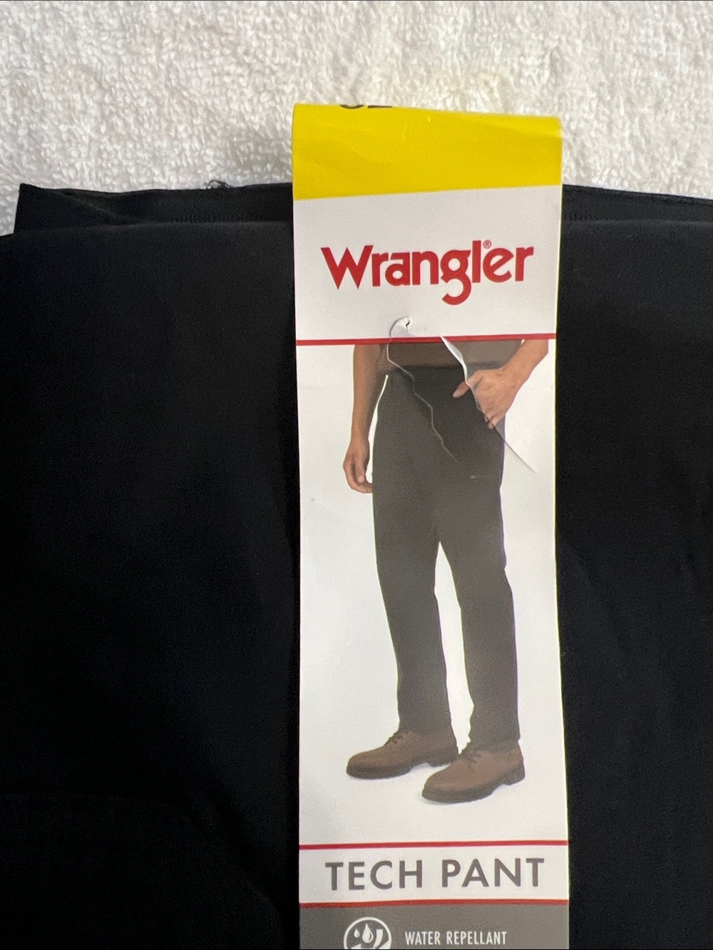Wrangler Black Tech Chinos